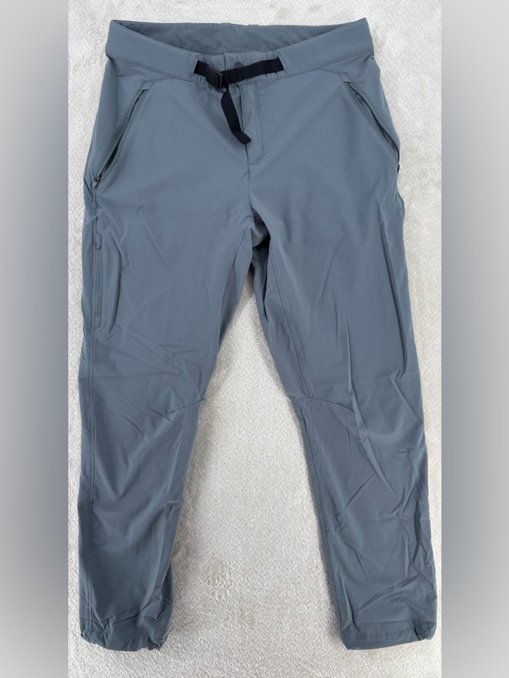 Mountain Hardwear Women's Gray Hiking Pants Size 12 Lightweight Outdoor Trail